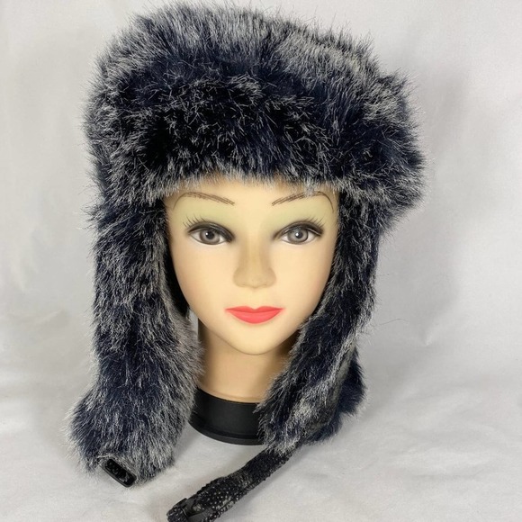 Scala Pronto Trapper Aviator Bomber Winter Hat Plaid Pattern - Picture 2 of 8